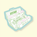 Stationery Street Sticker