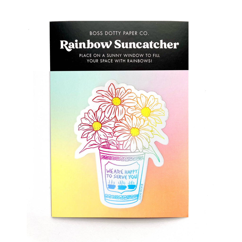 Bodega Flowers Suncatcher Sticker
