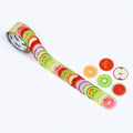 bande Fruits + Vegetable Slices Washi Tape