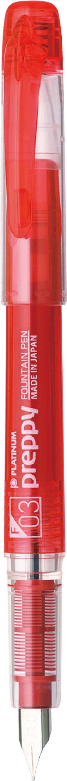 Platinum Preppy- Medium: Red