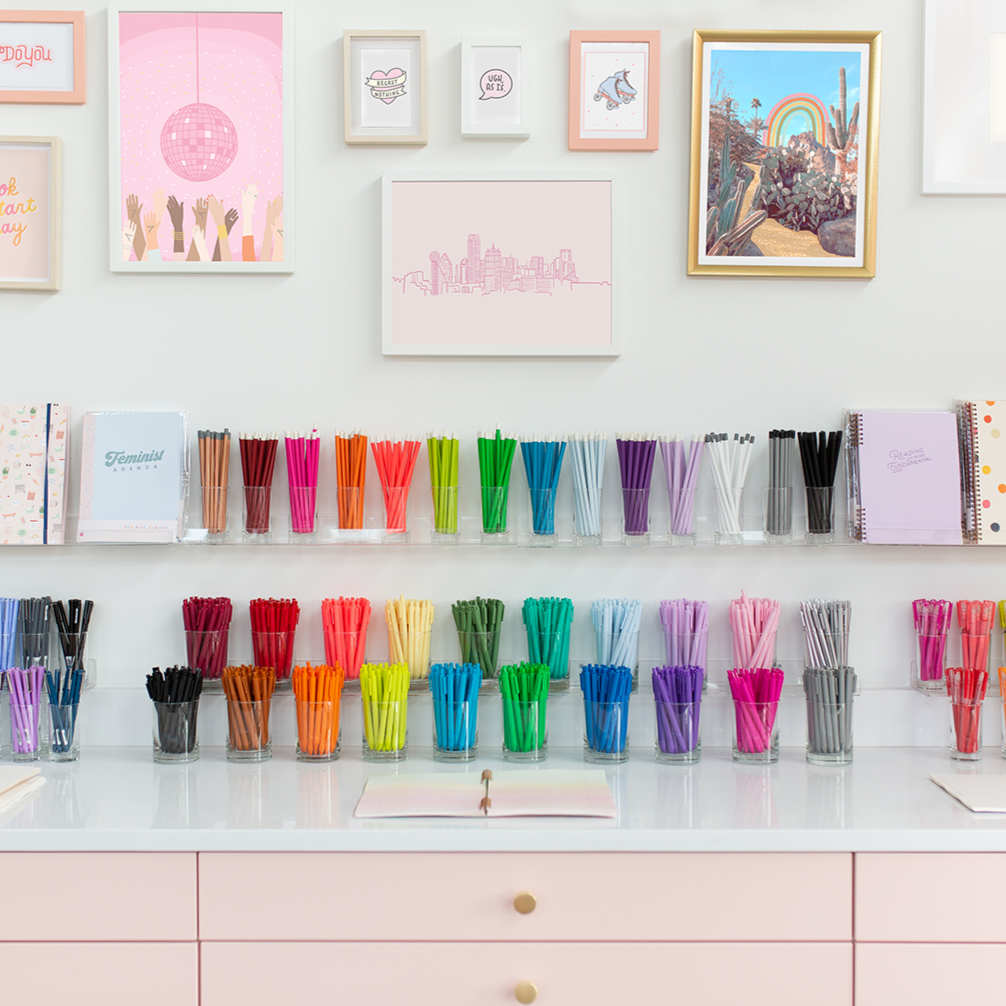 Pen Jotters - Pink