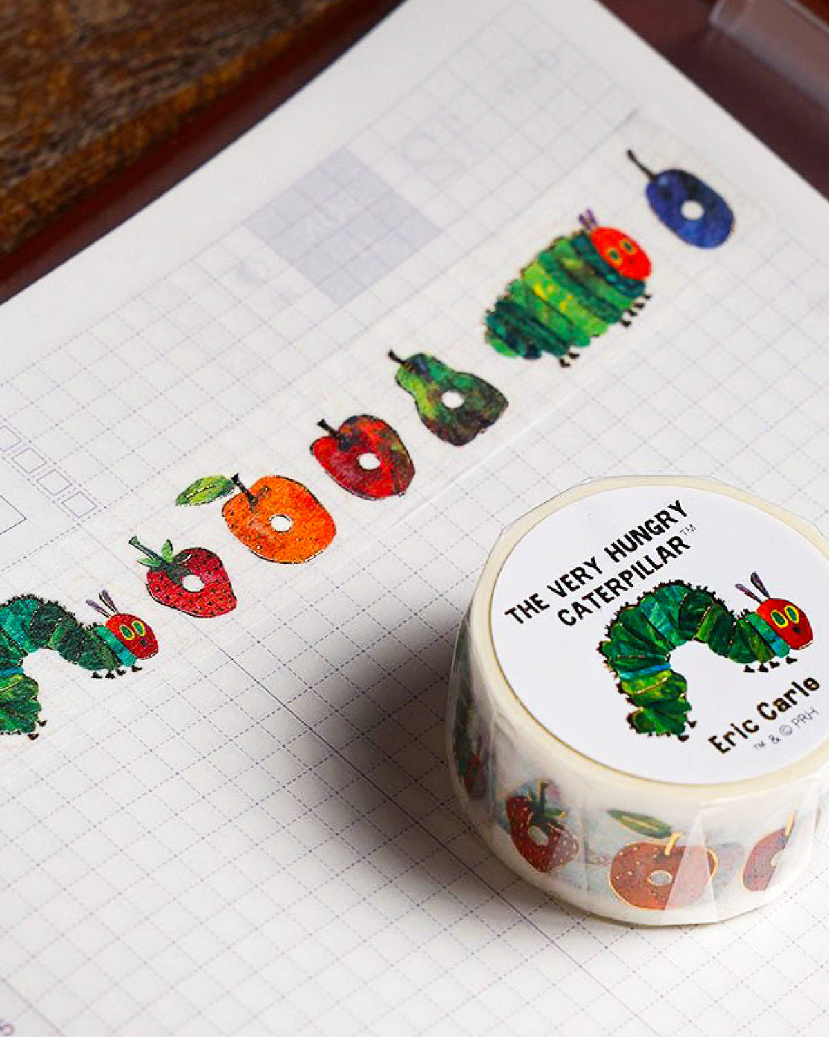 Gold Foil Washi Tape - The Very Hungry Caterpillar