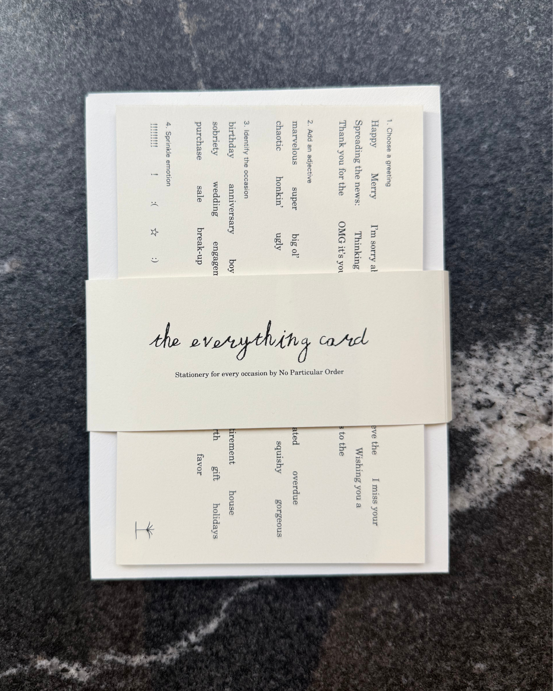 The Everything Card set: stationery for every occasion