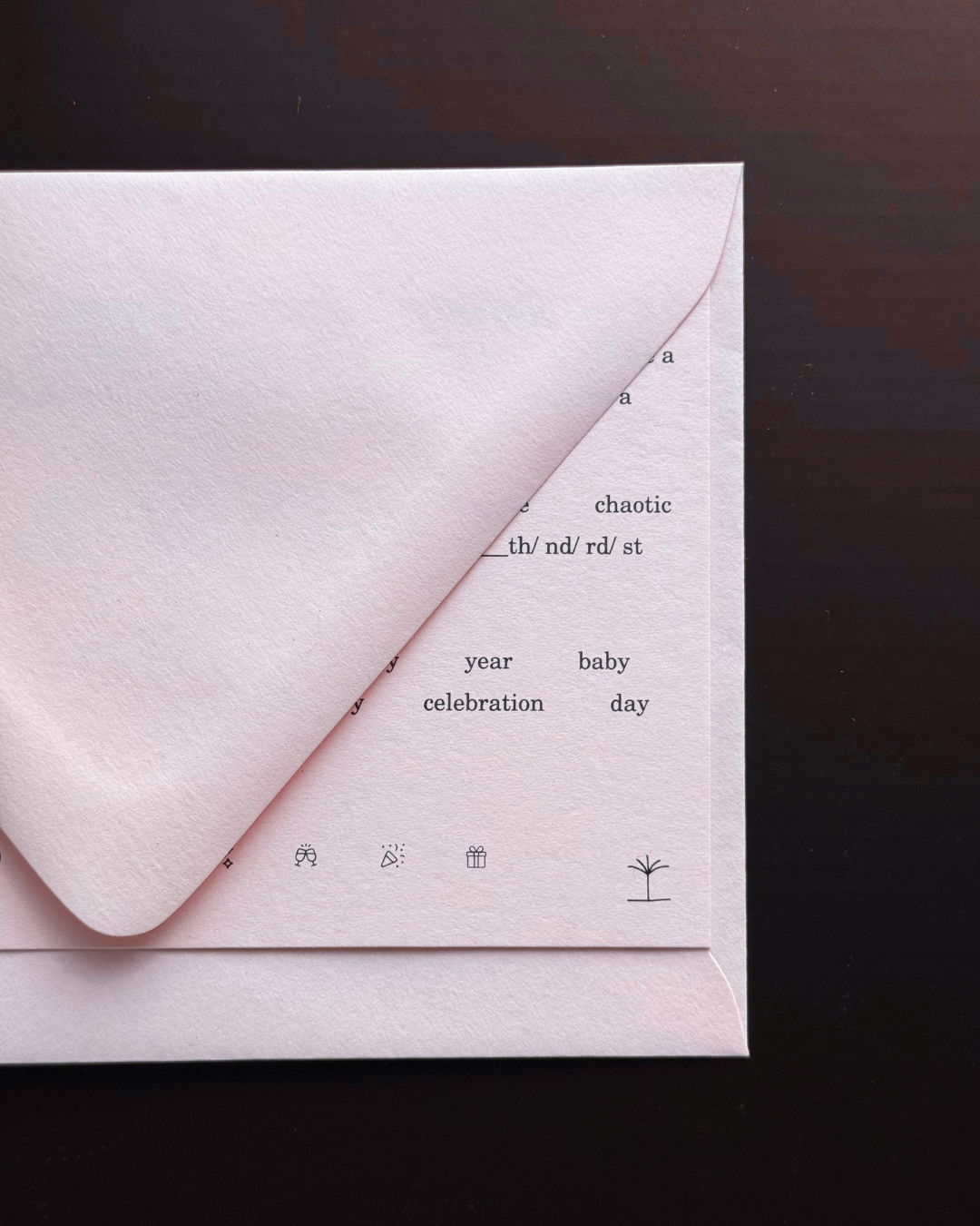 Birthday stationery set: ad-lib style cards for any occasion