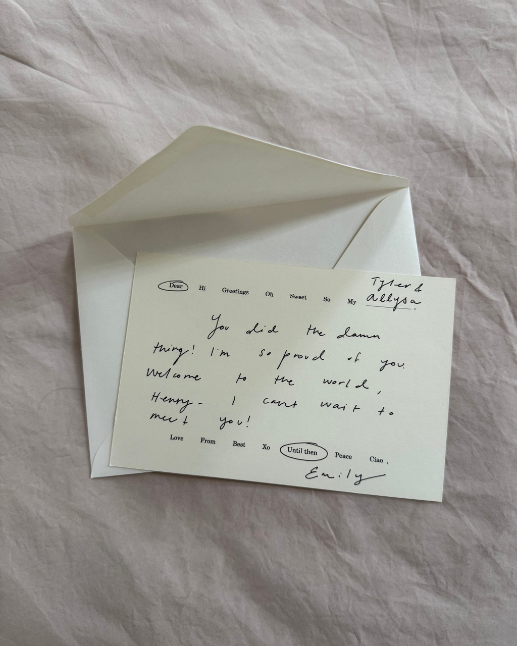 The Everything Card set: stationery for every occasion