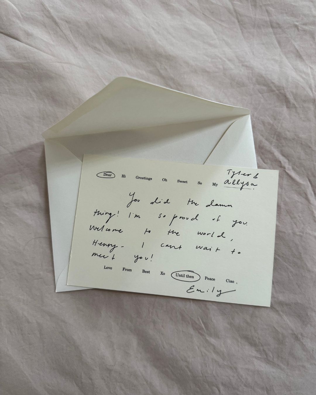 The Everything Card set: stationery for every occasion