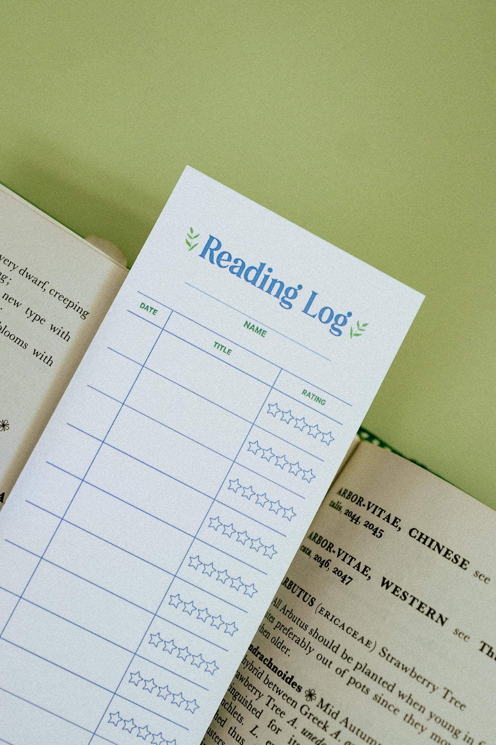 Floral Edition Bookmark