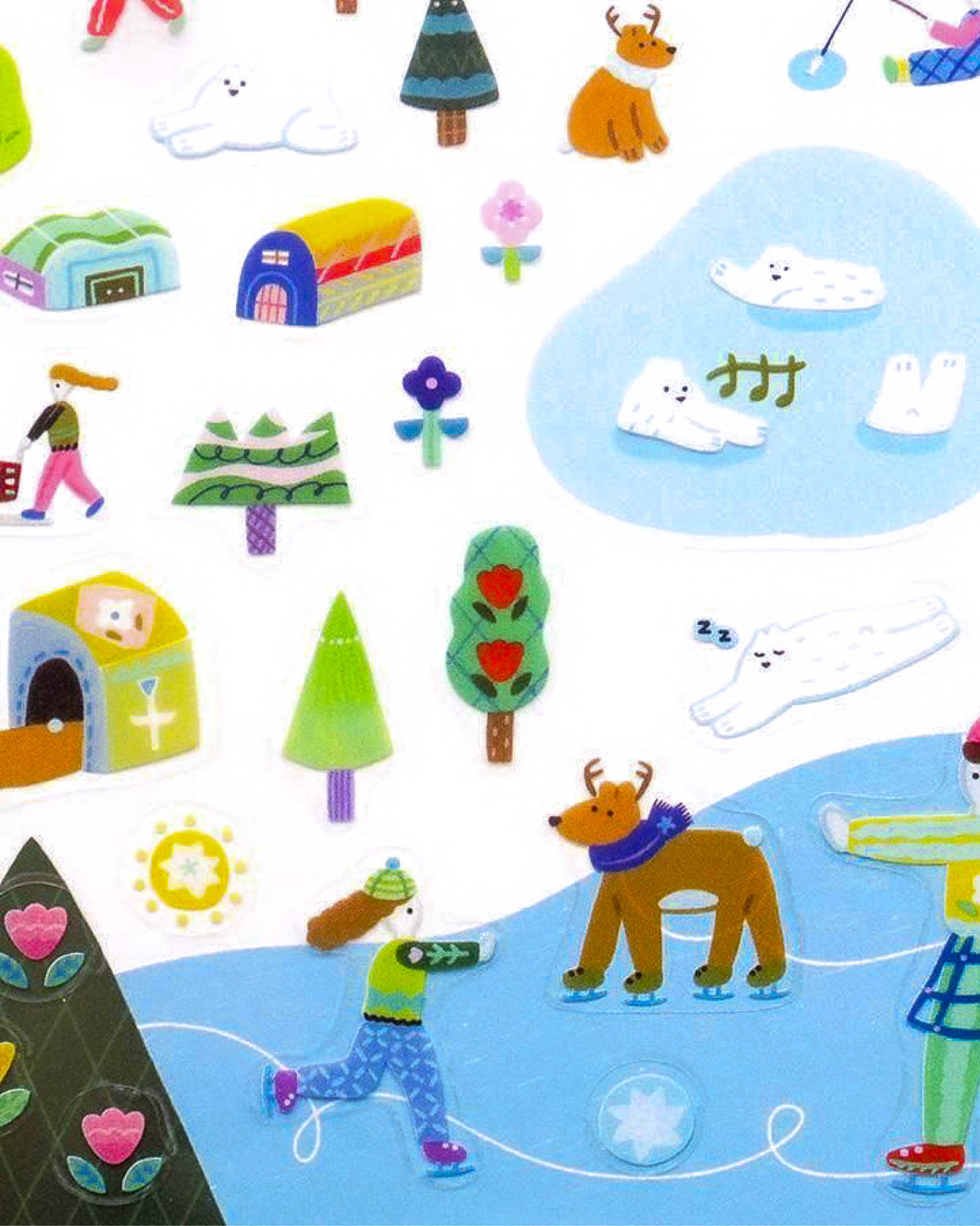 Clear Sticker Sheet - A Faraway Cold Place