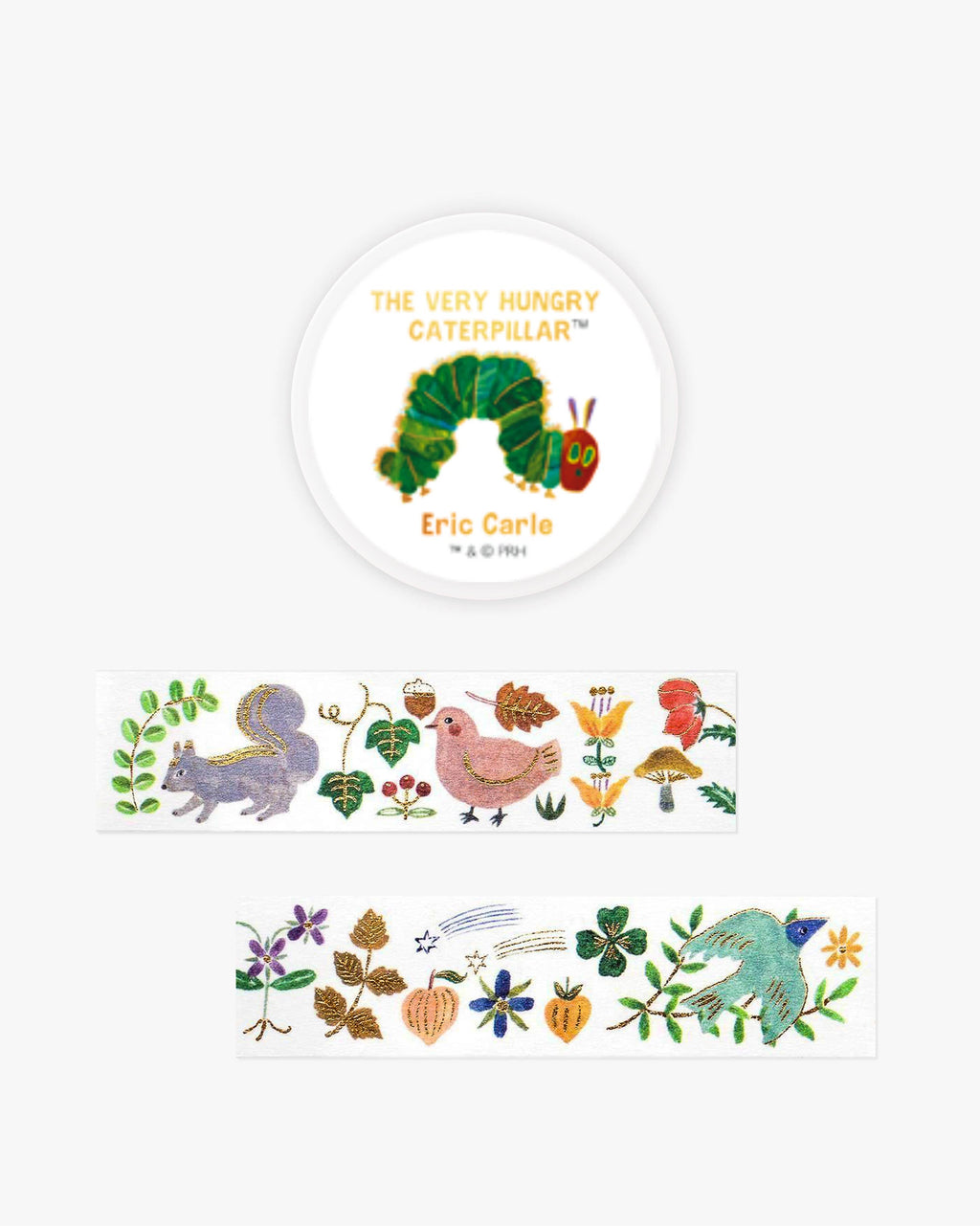 Gold Foil Washi Tape - The Very Hungry Caterpillar