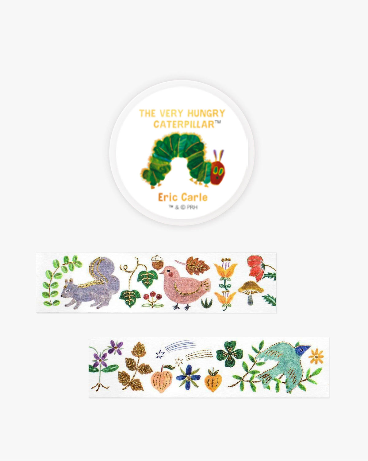Gold Foil Washi Tape - The Very Hungry Caterpillar