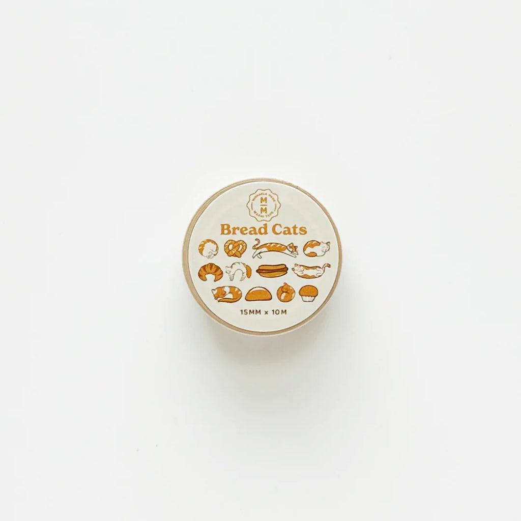 Bread Cats Washi Tape by Michaela Made