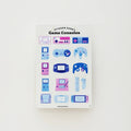 Game Consoles Sticker Sheet by Michaela Made