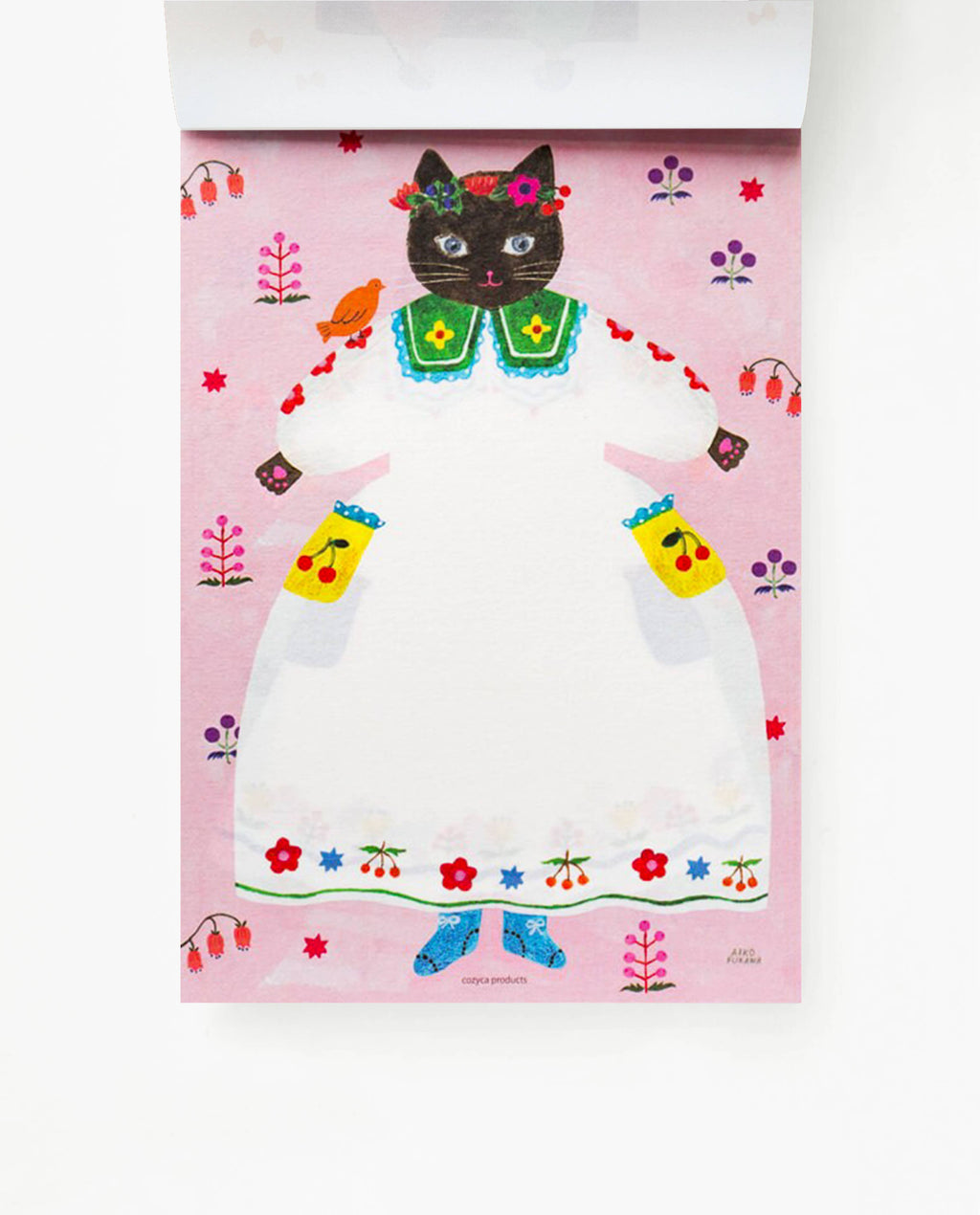 Large Writing Pad - Cat and Onepiece