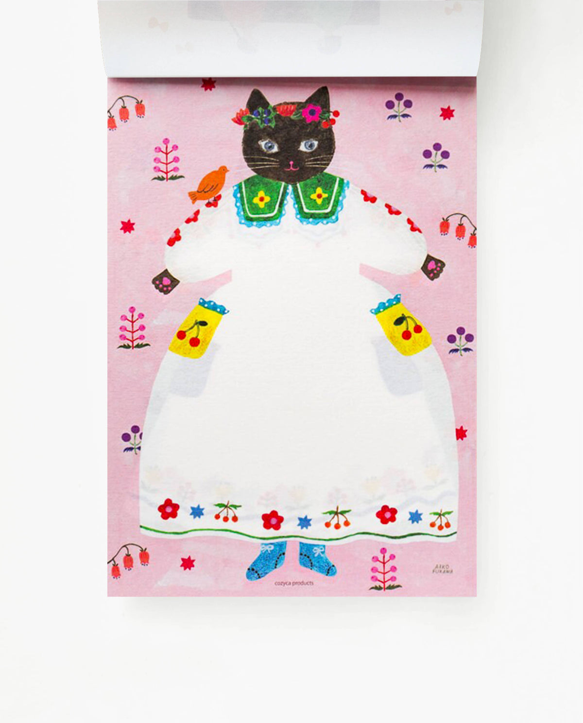 Large Writing Pad - Cat and Onepiece
