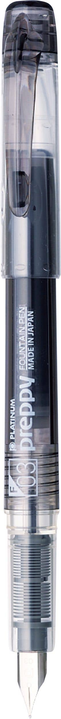 Platinum Preppy- Fine: Black