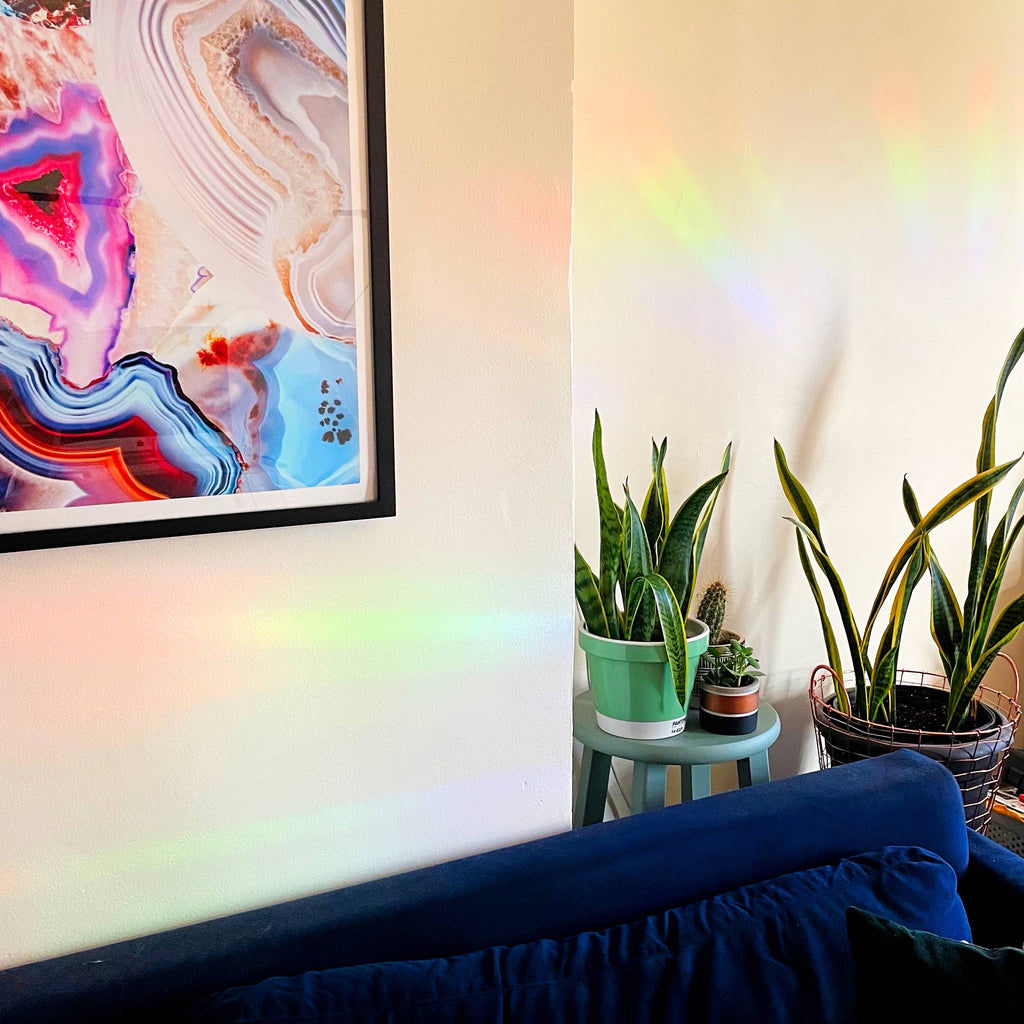 Retro Rainbow Suncatcher Sticker