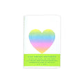 Risograph Pocket Notebook - Rainbow Heart