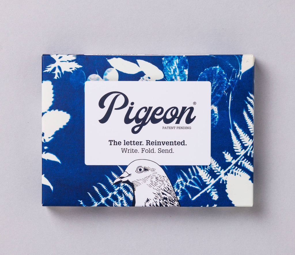 Apothecary Pigeon, Botanical Folding Letter Set - Pack of 6