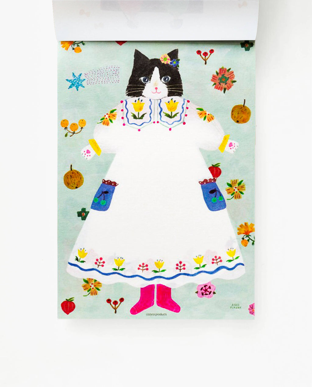 Large Writing Pad - Cat and Onepiece