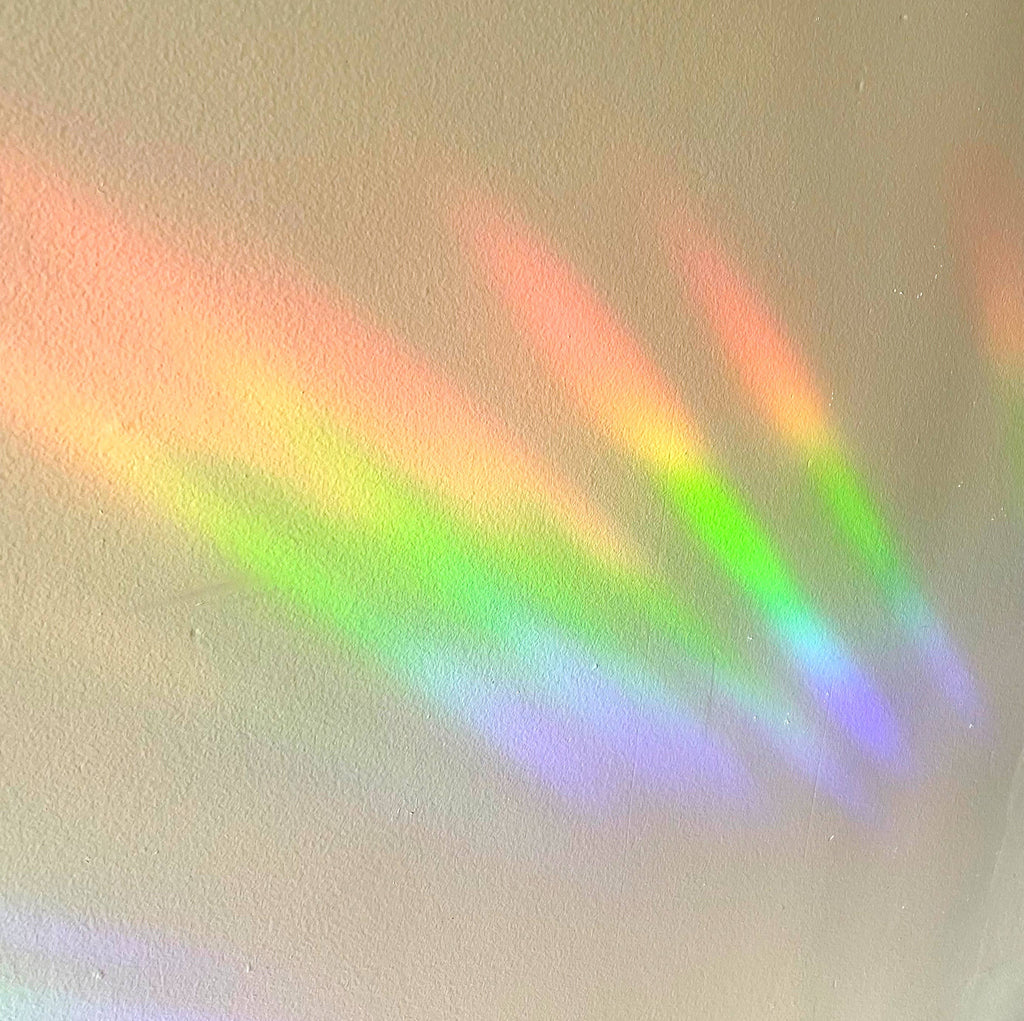 Retro Rainbow Suncatcher Sticker